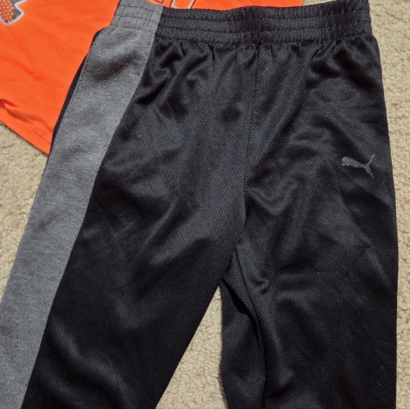 PUMA Toddler Boys Matching Set Long Sleeve Shirt & Jogger Pants Size 2T - Picture 5 of 7